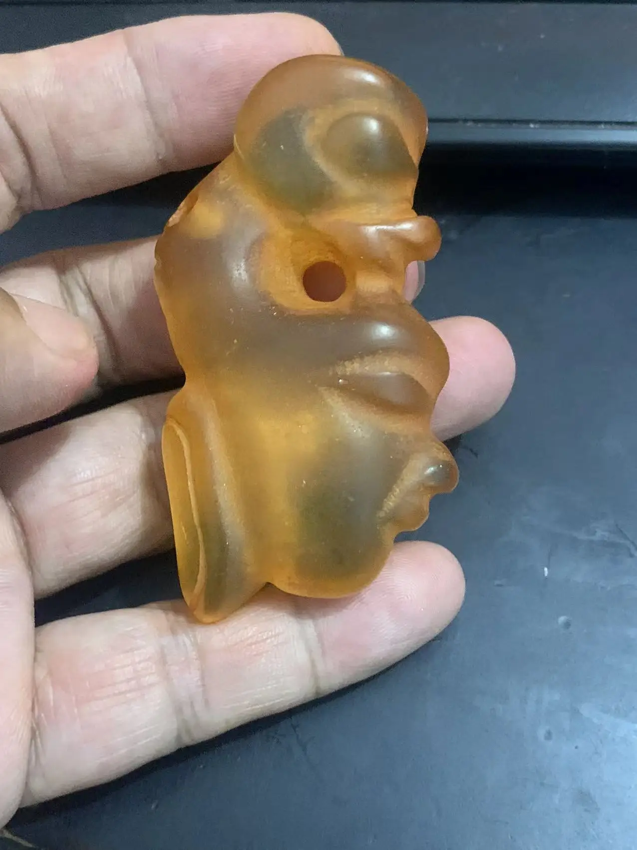 Редкая старая статуя handynпластики (25-186) HeTian Jade people ремесла ручной резьбы лучшая