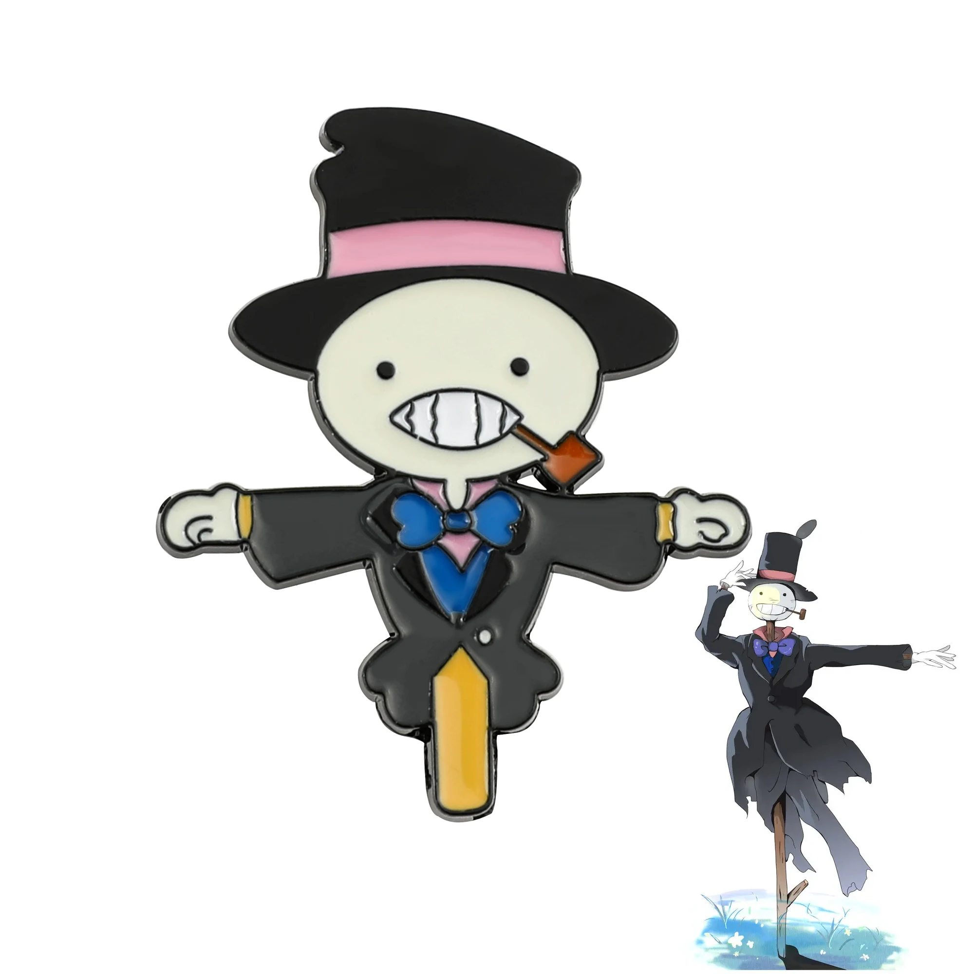 Miyazaki Hayao Hay аниме Howl движущийся замок пугало Кабу принц значок Куртки модные