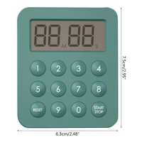electronic kitchen baking magnet timer for sports games and classroom timer activities help students focus on study