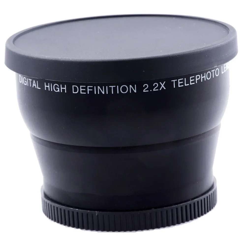 58 мм 2 2X дополнительный объектив телеконвертера для Canon 350D 400D 450D 500D 1000D 550D 600D 1100D 77D