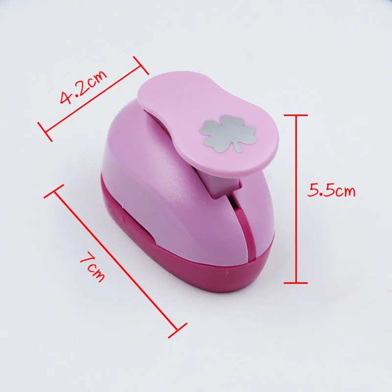 2pcs 2.5cm Circle Square Star Hexagon Flower Leaf Craft Hole Punch Scrapbooking School Paper Puncher EVC Cutter images - 6