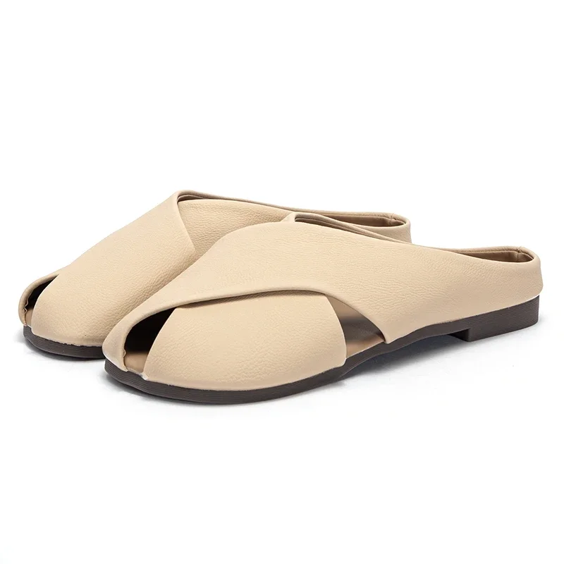 CH Женская обувь из микрофибры удобные тапочки на плоской подошве роскошные