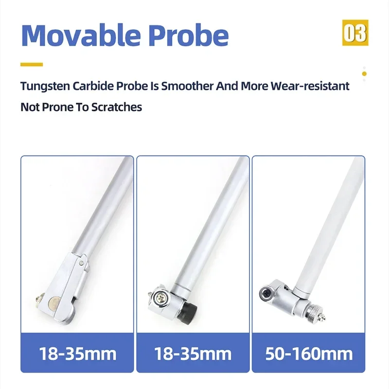 15-35-50-160 мм циферблат диаметра индикатор внутреннего измерительный стержень зонд