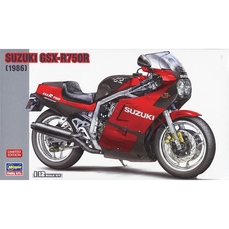 

1/12 Suzuki GSX-R750R Motorcycle 21730 Assembled Motorcycle Model