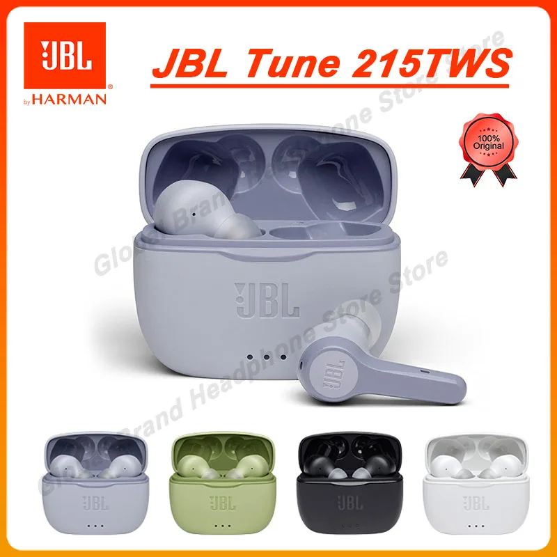 

100% Original JBL Tune 215TWS True Wireless Bluetooth 5.0 Headphones Music headphone Sports earphone Gaming headset with Mic