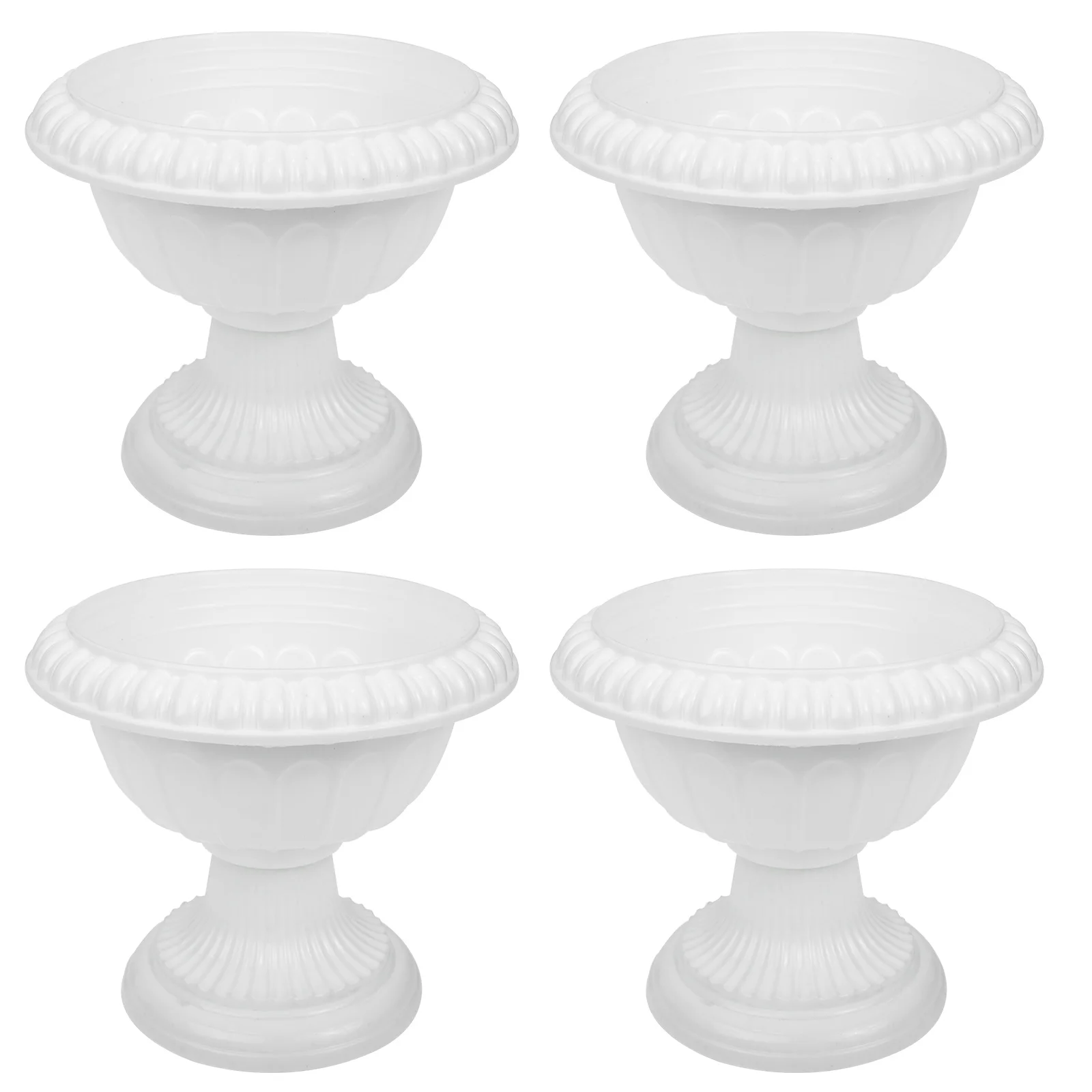 

Pot Flower Urnplanter Vase Roman Wedding Pots Flowerpot Succulentflowerpots Column Decorative Vases Vintage Stand Garden Mini