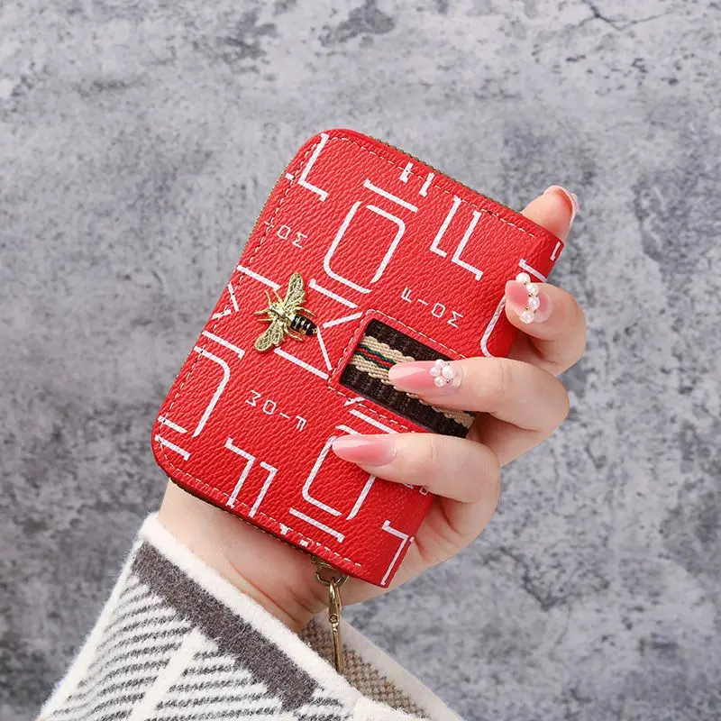 Anti demagnetization, anti theft brush, multifunctional card holder, student large capacity, multi card slot, zero wallet