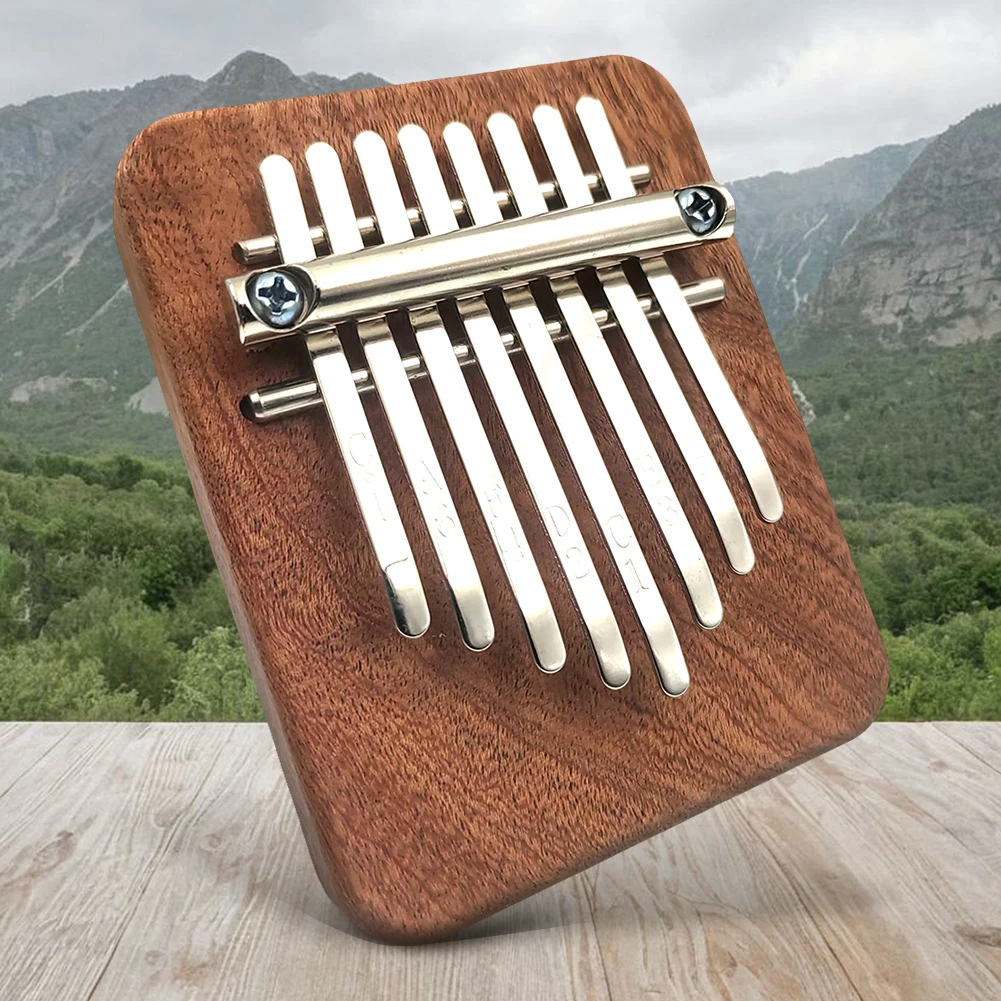 Мини-пианино для большого пальца Kalimba 8 клавиш портативная клавиатура пальцев