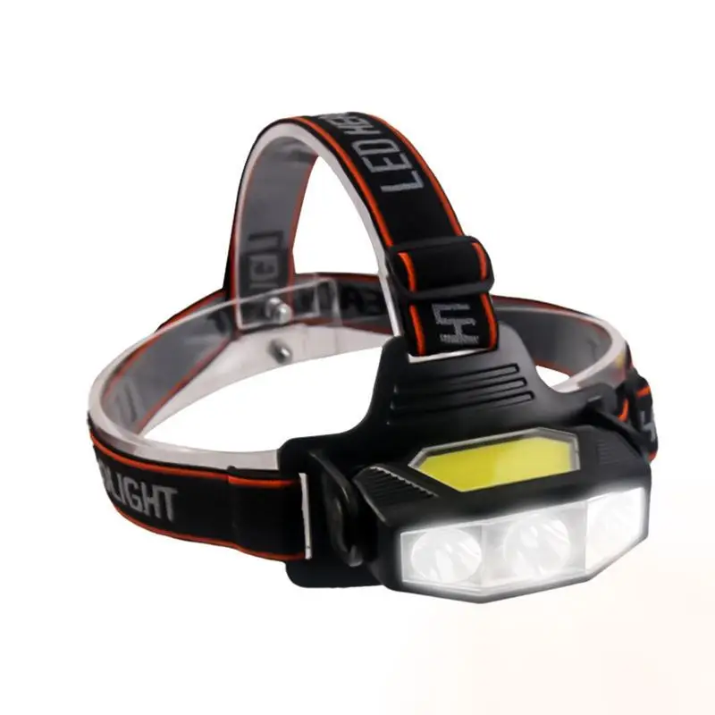 

Headlamp Flashlight LED Rechargeable Headlights For Head Wide Beam Headlight Waterproof Lightweight Long Standby Head