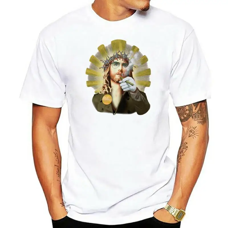 

Funny, Jesus, Smoking, Relax, Designer , Summer , Funny. Short Sleeve T Shirt Confortable Tee Shirt