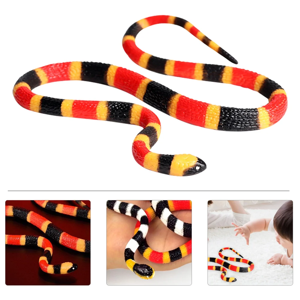 

Lifelike Snake Model Simulation Snake Adornment Children Wild Animals Model