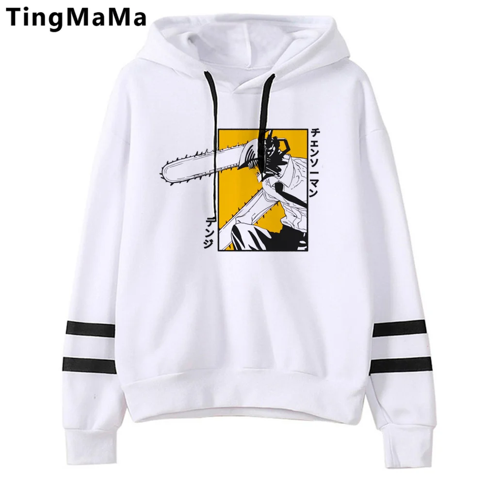 

chainsaw man hoodies women funny 2023 Kawaii anime Pullover women graphic Hood