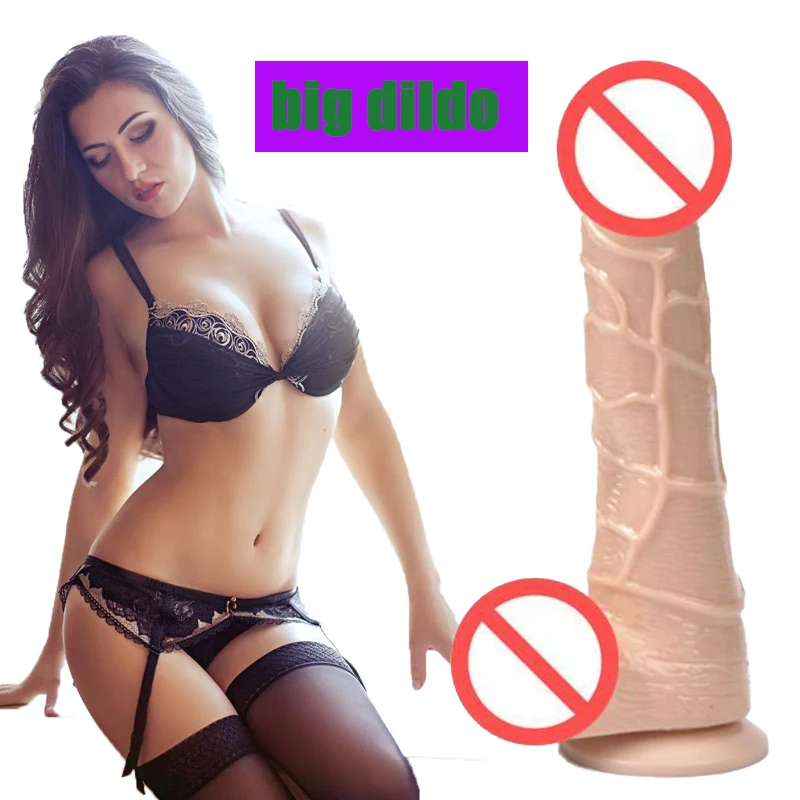 Фаллоимитатор с 3 размерами Размеры S M реалистичные фаллоимитаторы на присоске