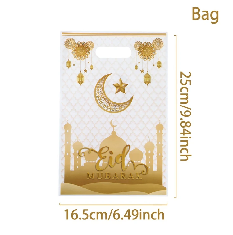 Пластиковые подарочные пакеты для Рамадан FENGRISE