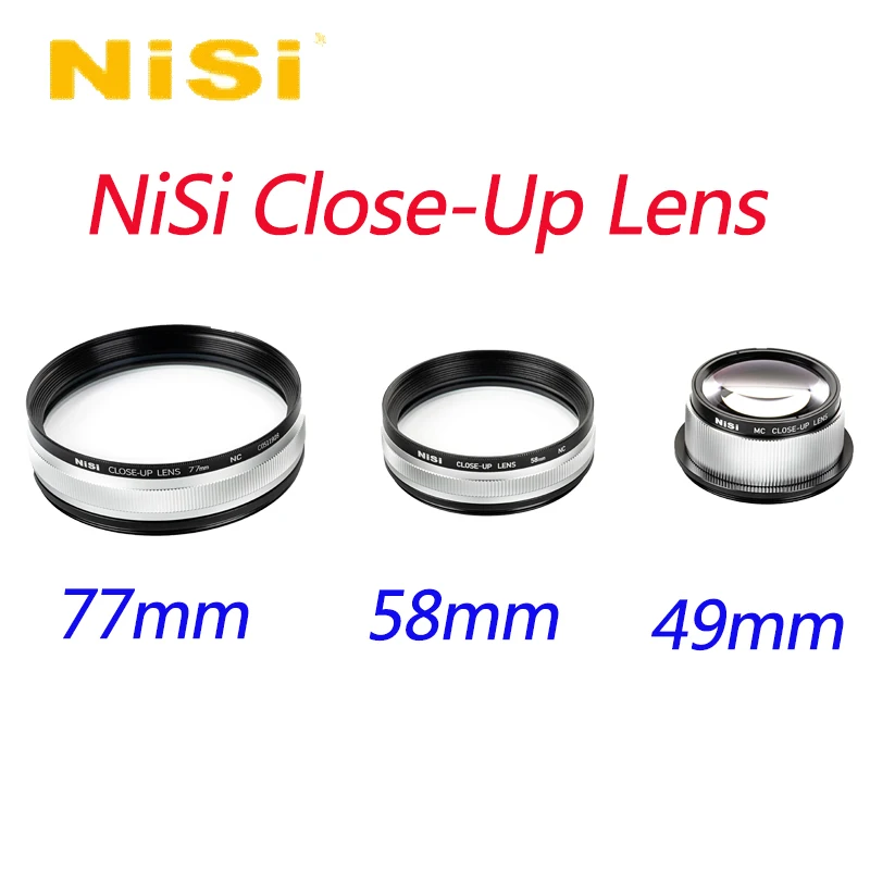 

NiSi 49mm 58mm 77mm Close-Up Lens Kit For Macro Photography