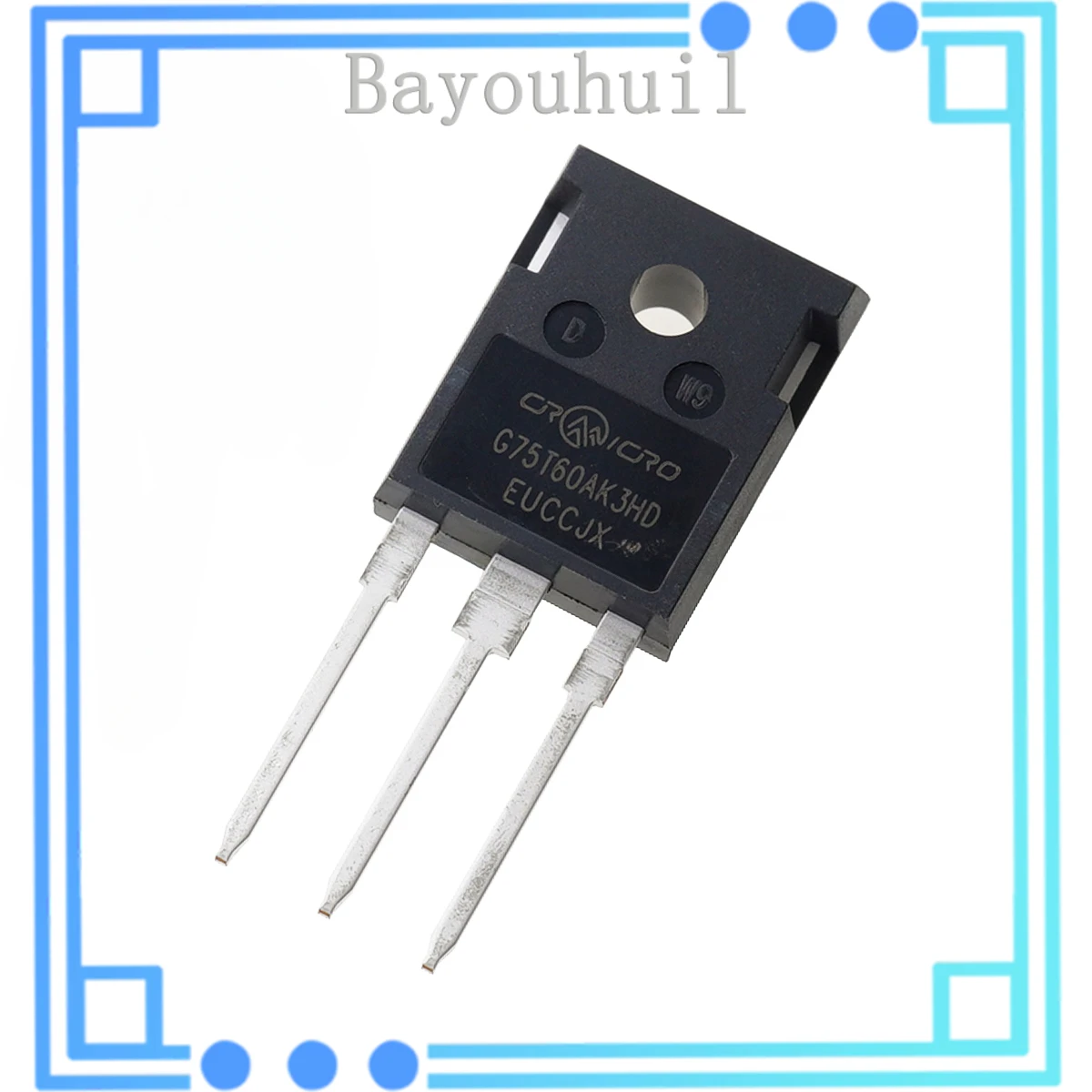 

10PCS CRMICRO IGBT Tube CRG75T60AK3HD TO-247 600V 150A