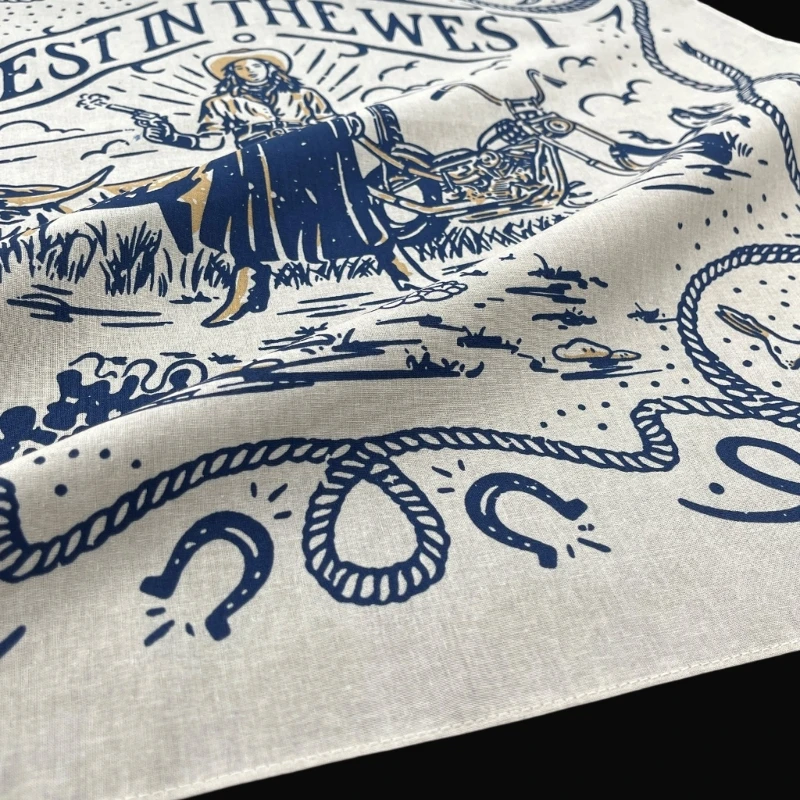 Платок в американском стиле хип-хоп удобный платок с завязкой на спине тюрбаны