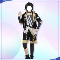 ensemble stars %e2%85%b1 valkyrie kagehira mika cosplay time agent light shards black paper costume full set custom made