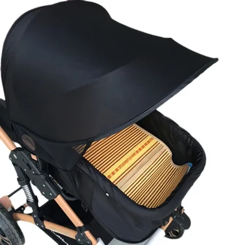 Stroller Sun Canopy Awning Sunshade Cover Pushchair Roof Pushchair Basket Sunshade Cover Baby Buggy Replace Roof Pram Covers