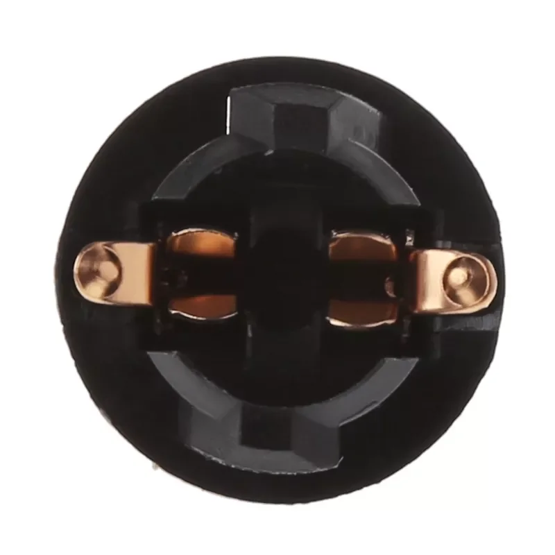 

Car Light Socket Twist Lock Wedge Instrument Panel Light Bulb Base 10Pcs