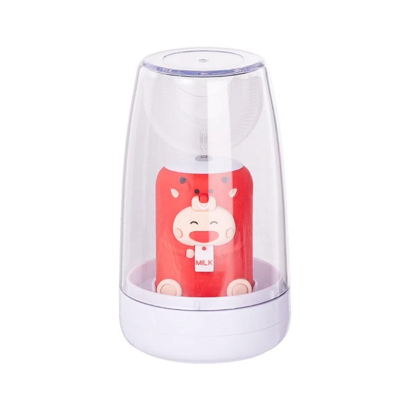 

Baby Intelligent Ultrasonic Toothbrush U-Shaped Cartoon Electric Full-Automatic Whitening U-Shaped Tooth Cleaner