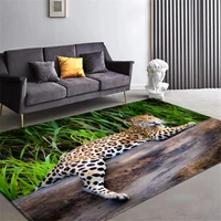 animal print large carpet living room large size carpet bathroom non slip door mat bedroom washable floor mat