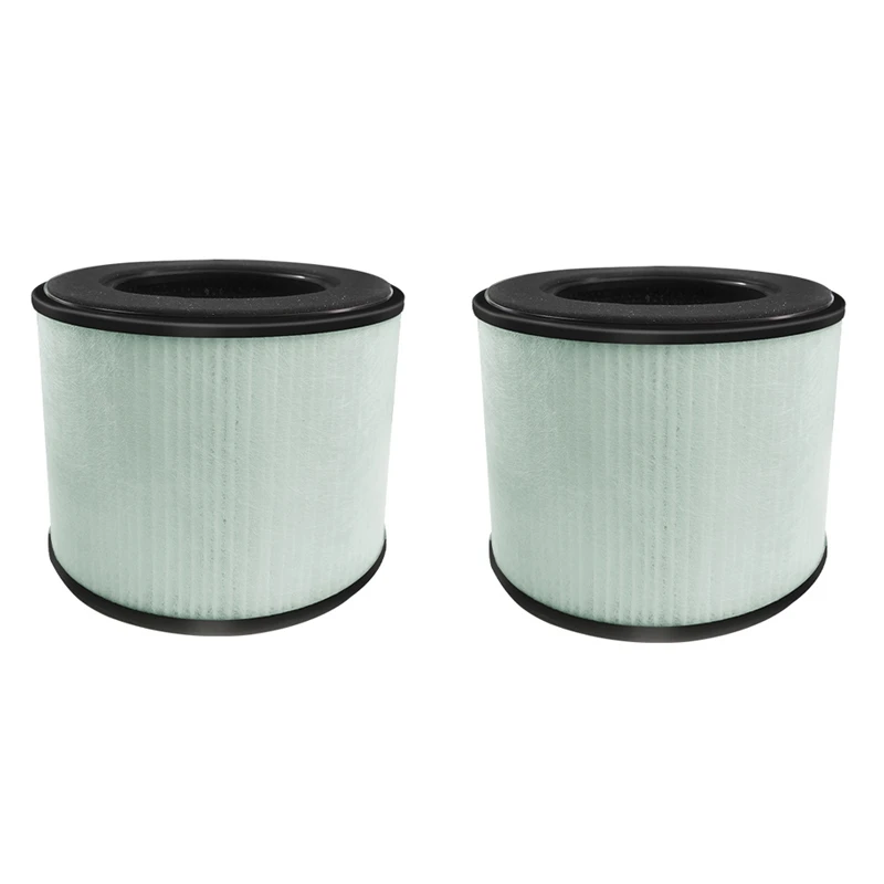 

EAS-2-Pack Улучшенная деталь 3 в 1, Сменный фильтр, совместимый с очистителем воздуха PARTU, улучшенное качество очистки и контроля запаха домашних ...