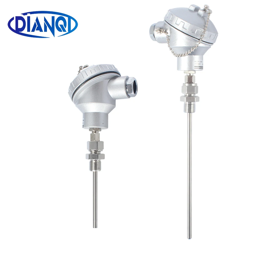 Movable thread M16 M20 PT100 temperature sensor probe transmitter armored explosion-proof platinum RTD thermocouple resistance