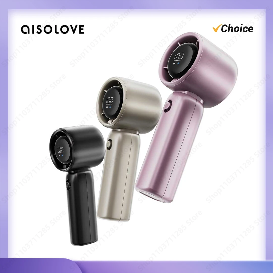 Портативный ручной Турбовентилятор Mijia SOLOVE с регулируемой скоростью ветра