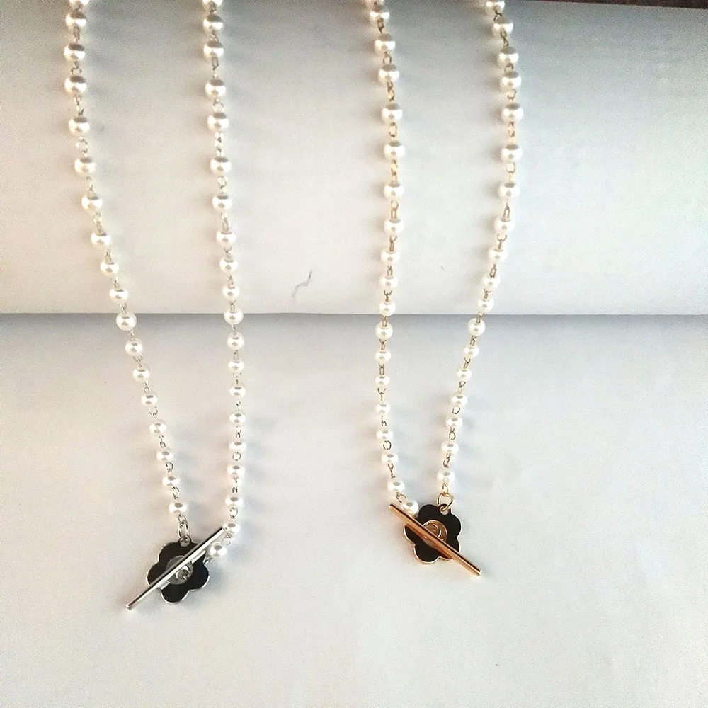 Ожерелье с жемчужной подвеской в стиле бохо модная милая романтическая