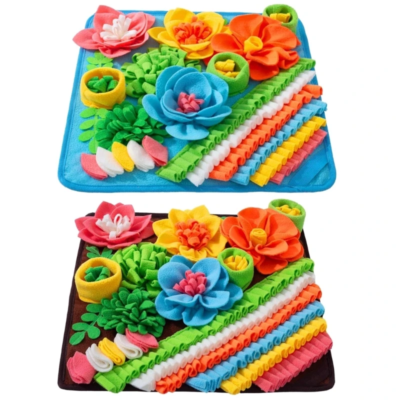 Коврик-пазл для собак коврик медленного кормления навык скуки подушка нюханья