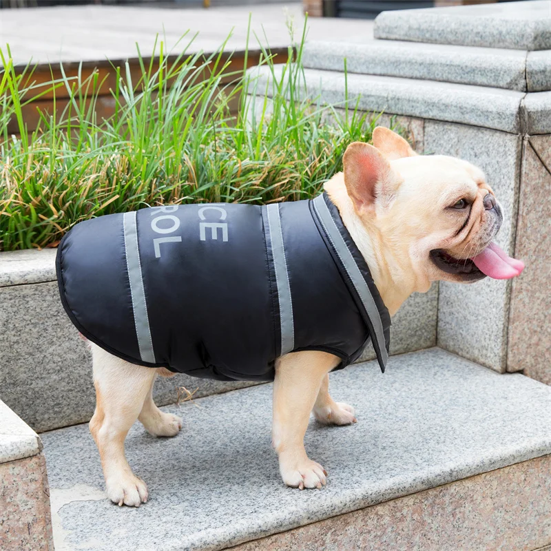 

B09 Dog Cotton-padded Jacket Winter Puppy Clothes Autumn Coat