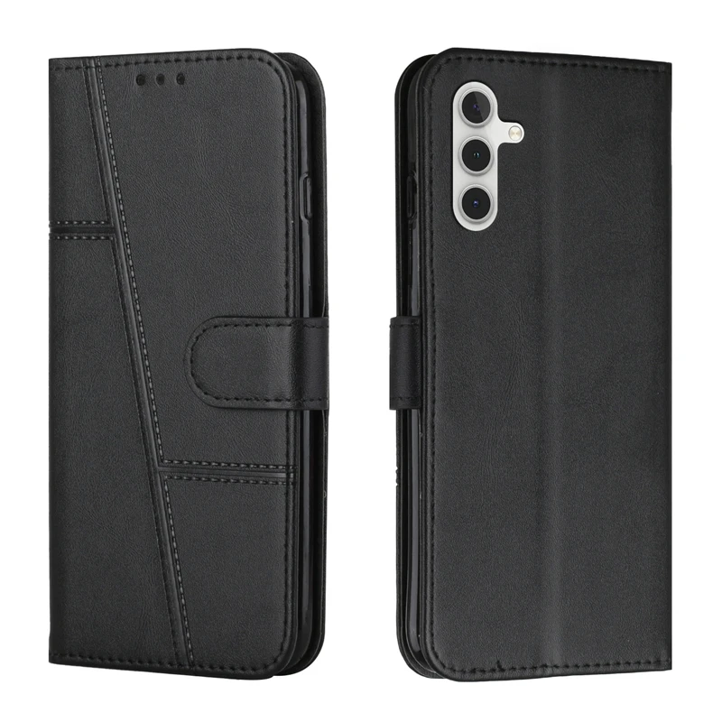 Фото Для Samsung Galaxy S25 FE Чехол-книжка с откидной крышкой для Samsung S25 FE S25FE SM-S731B Защитный чехол для телефона Кожаный чехол №3