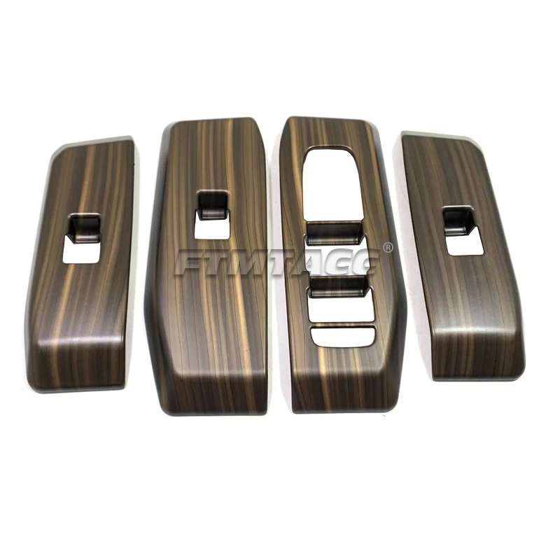 

Для Toyota Land Cruiser 250 LHD 2024 2025 украшение панели управления окнами защитная наклейка Prado LC250 аксессуары для интерьера