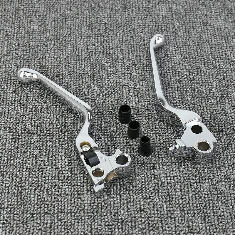 

1 пара рычаг тормоза сцепления мотоцикла для 1996-2007 Touring 1996-2003 Sportster 1996-2017 Dyna 1996-2014 Softail хром черный