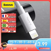 baseus usb cable for iphone 12 11 11 pro 8 xr 2 4a fast charging usb for iphone cable data cable phone charger cable wire cord