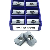 apkt1003 pdtr lt30 indexable milling insert metal lathe tool cnc cutting tool high quality turning insert