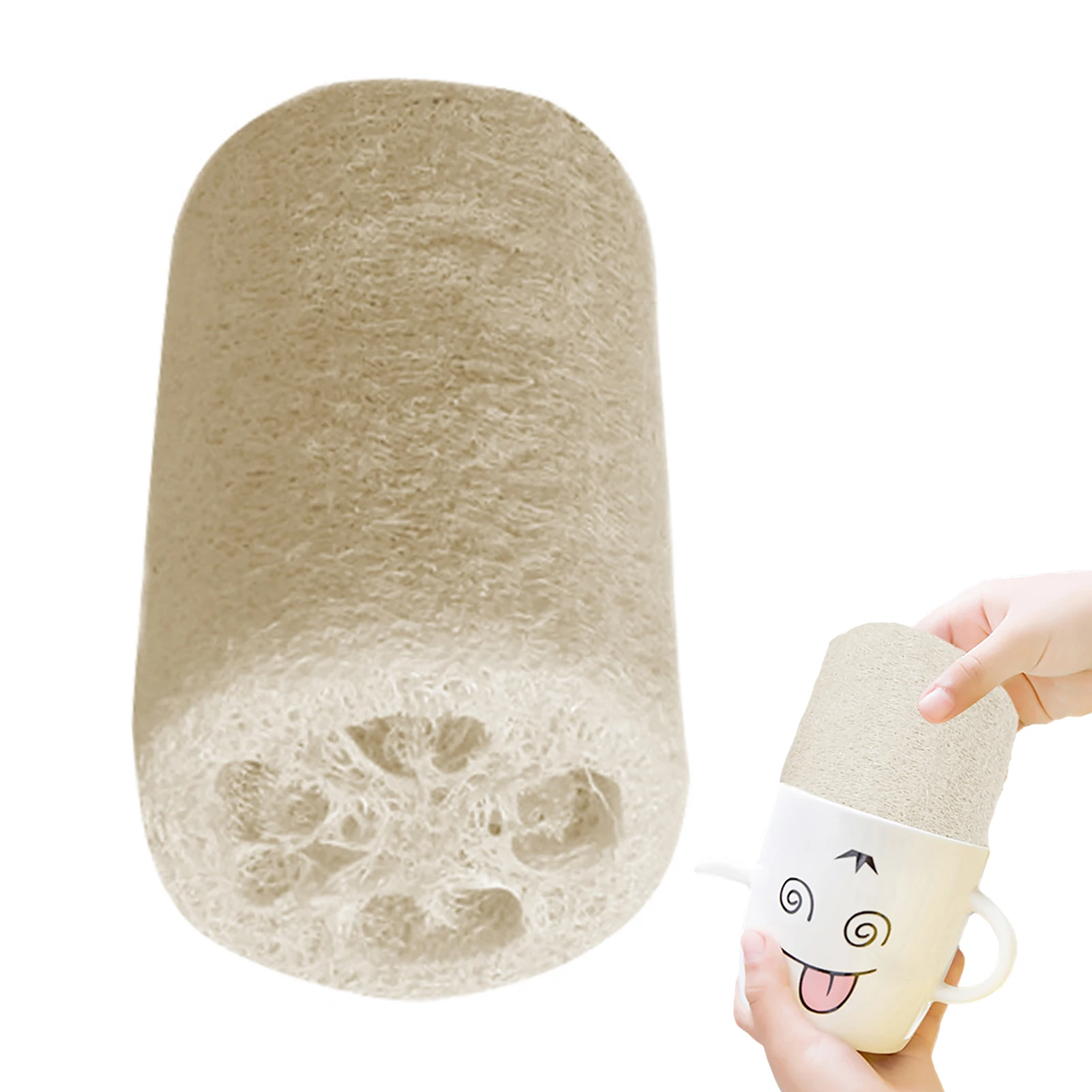

Губка для душа и ванны Loofah, губка для душа, для чистки тела, Органическая губка для мытья посуды Loofah, спа-Душ