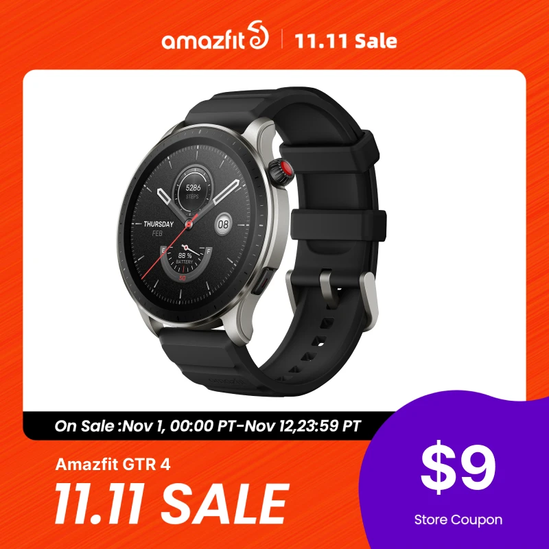  NEW Amazfit GTR 4 Smartwatch Alexa Built 150 Sports Modes Bluetooth Phone Calls Smart Watch 14Days Battery Life 