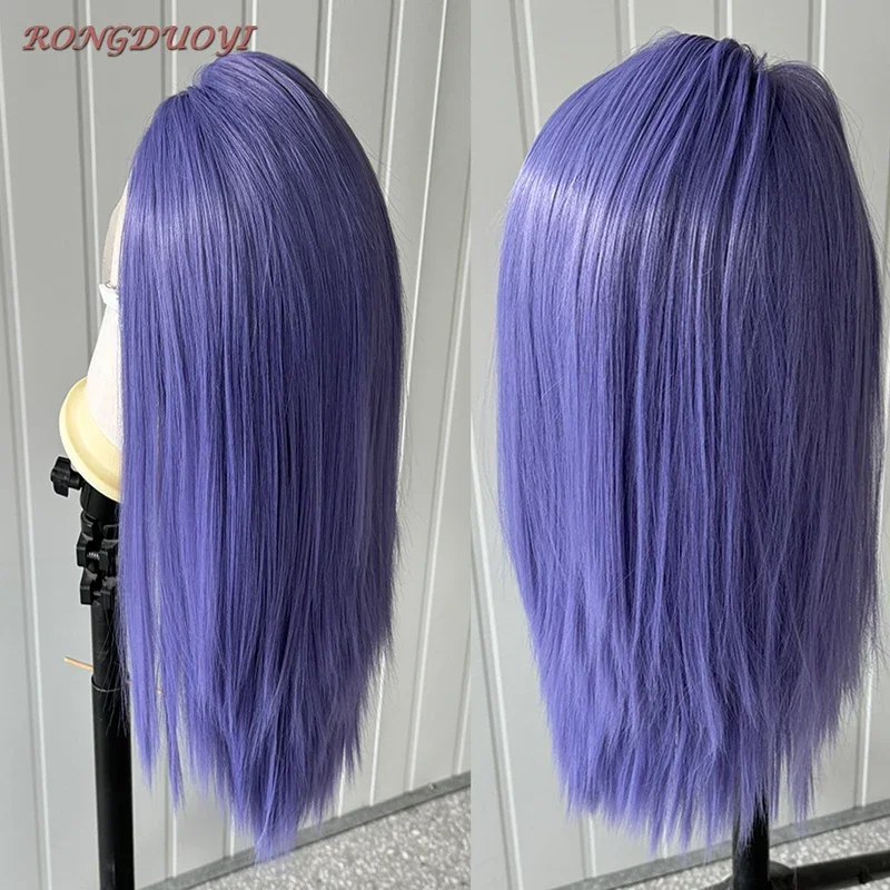 Светильник серый парик синтетический кружевной передний короткий кружевные