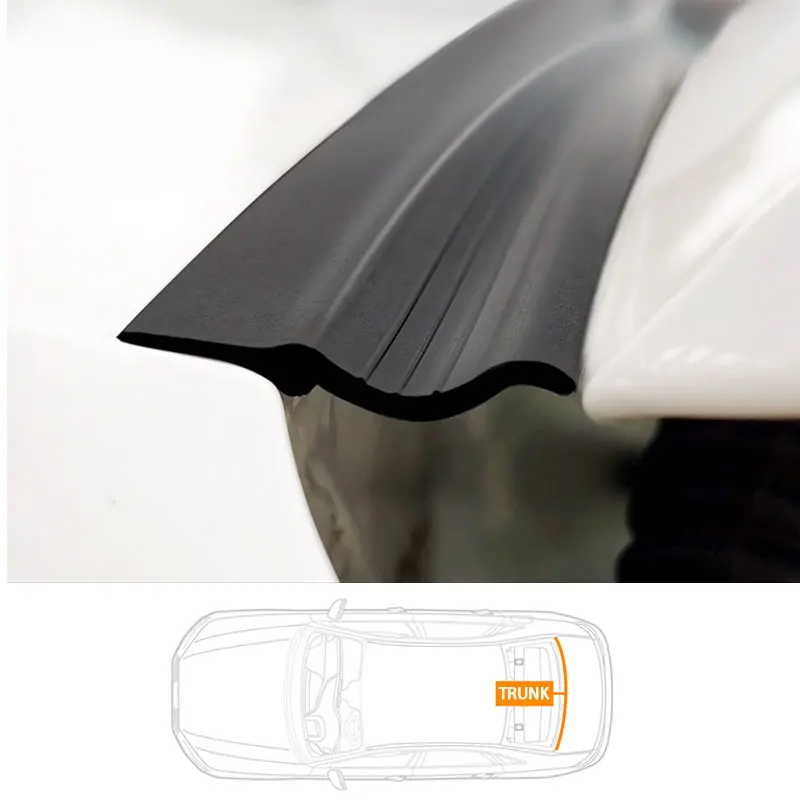 

Car Rubber Seal Strip Accessories Automotive Dustproof Sealant For Auto Trunk Lid Gap Seal Strip for Suv Hatchback Uppe Edge