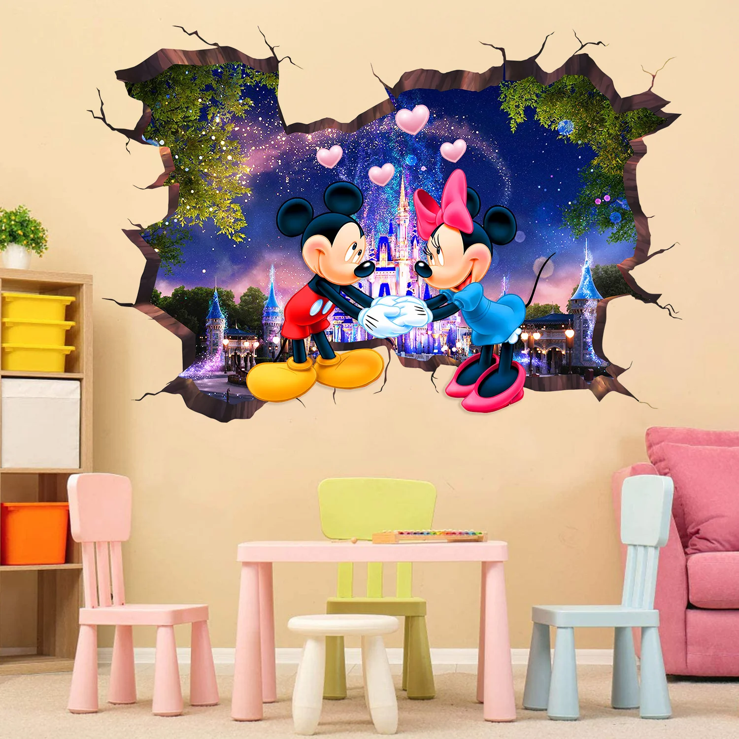 

Настенные наклейки Disney Микки и Минни Маус