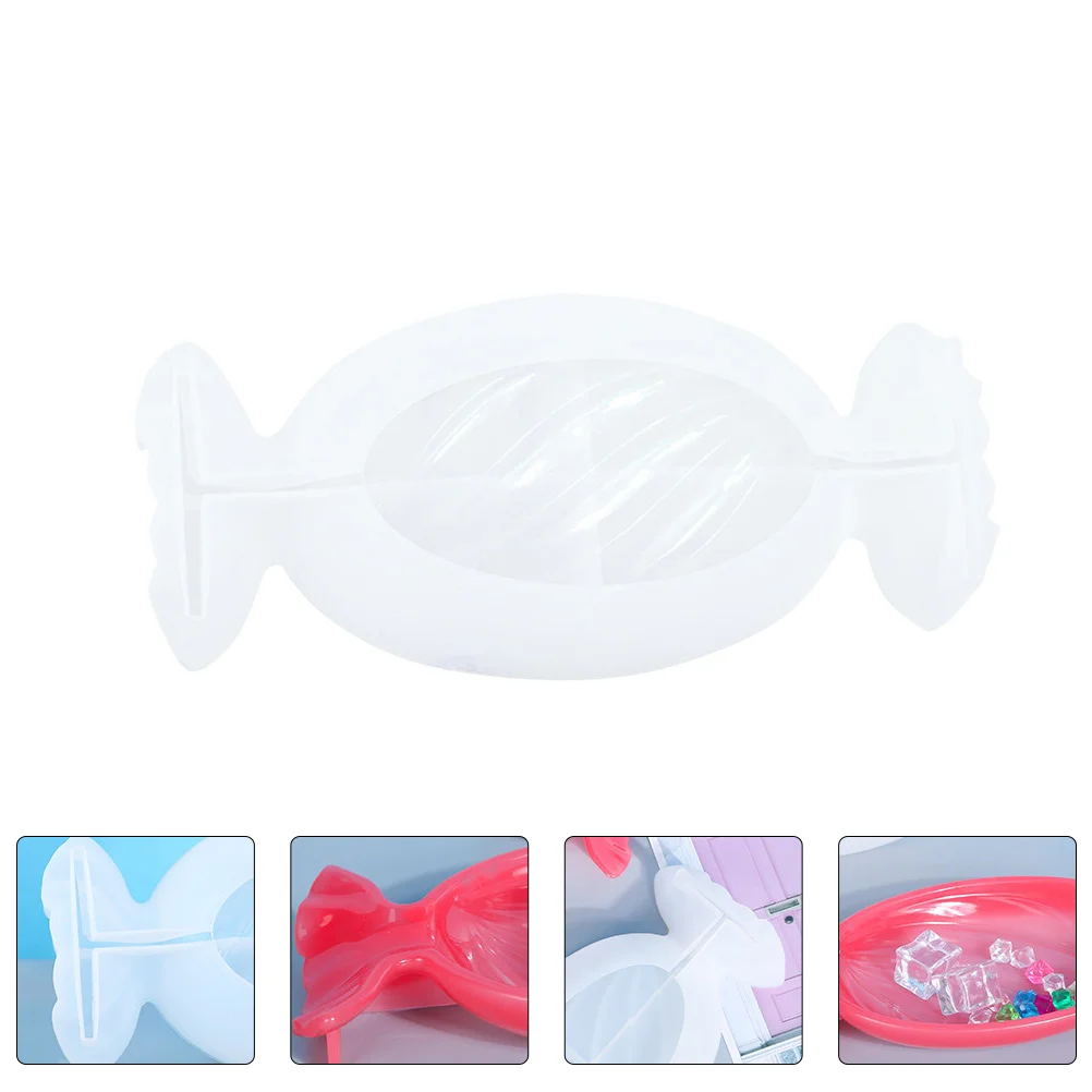 

Resin Molds Silicone Mold Tray Epoxy Casting Diy Plate Candy Box Jewelry Trinket Storage Serving Simple Mould Dish Coaster