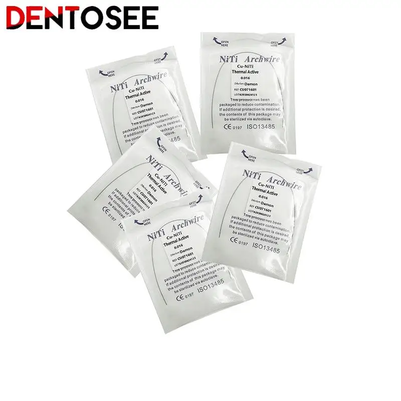 

New Damon Shape Dental Orthodontic Steel Wire Niti Steel Wire 1/3/5/10 Pack