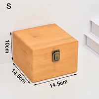 wooden storage box pine rectangular flip solid wood gift box handmade craft case organizer container case for home storage decor