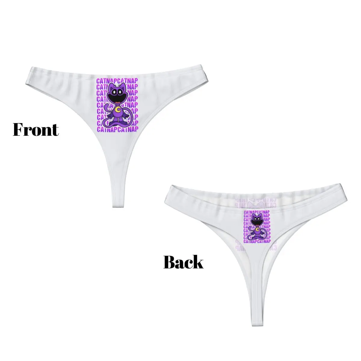 Пользовательские улыбающиеся трусики с большим ртом и животными на день собаки