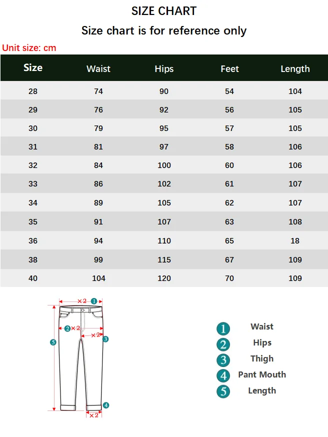 Business Men's Jeans Casual Straight Stretch Fashion Classic Blue Black Work Denim Trousers Male Brand Clothing men jeans JEANS