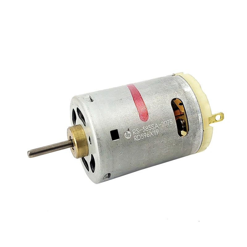 

Mabuchi RS-385SA-2073 Electric Motor DC 12V-24V 18V 20V 1720RPM High Speed Carbon Brush Motor DIY Hair Dryer Vacuum Cleaner