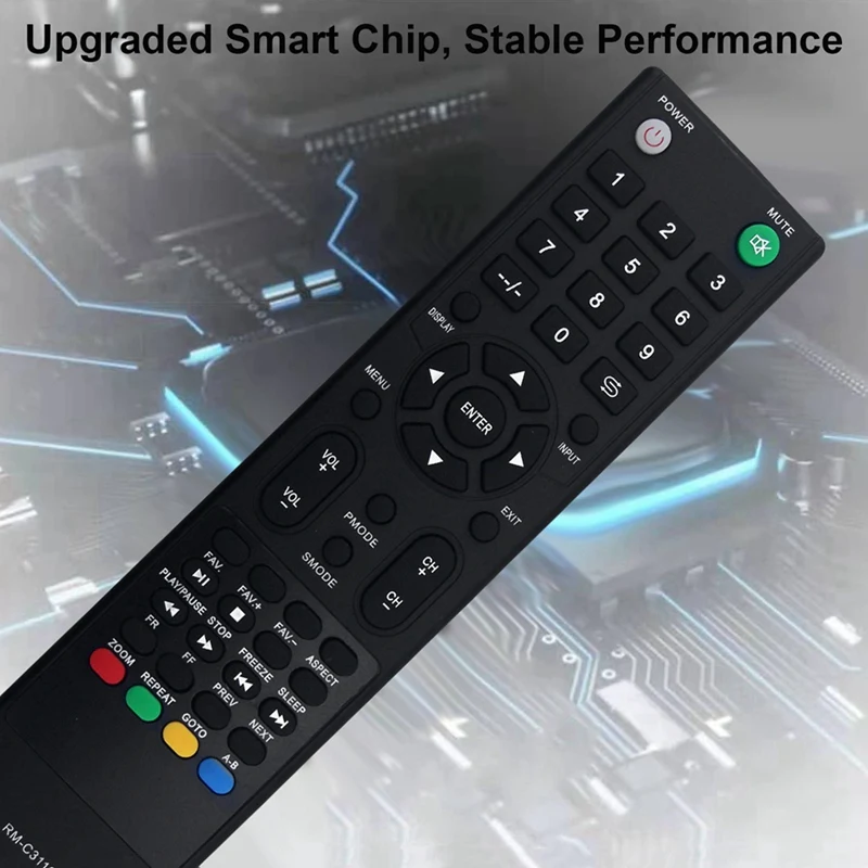 Replace RM-C3116 Remote Control For JVC LCD LED Smart TV RM-C3222 LT-40N570A LT-48N570A