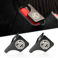 car seat belt buckle protective cover pure metal brown dust proof for mg zs ezs gs hevtor mg3 mg5 mg6 zero accessories